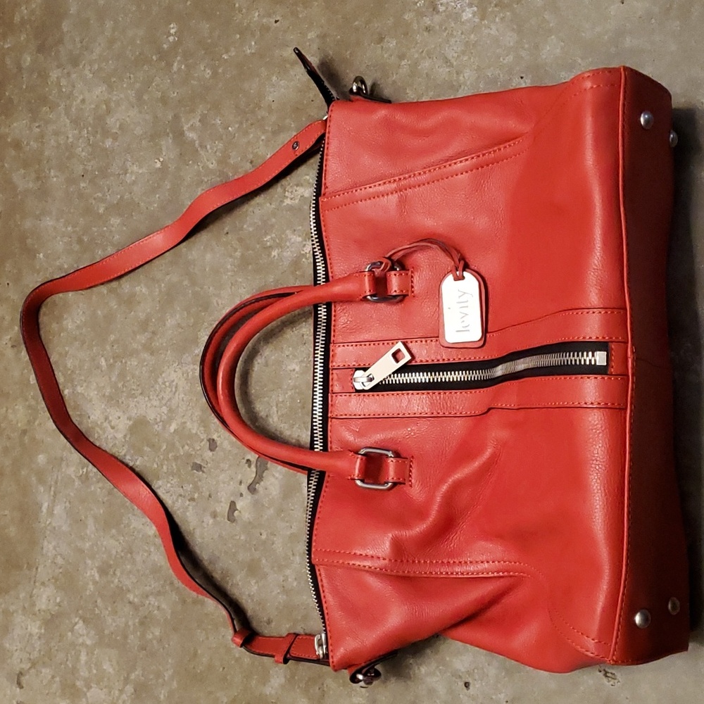 Red levity bag